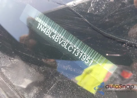 2020 Nissan Altima S Fwd from USA, damaged, VIN 1N4BL4BV3LC131951